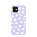 Lavender Yoga Cat iPhone 12/ iPhone 12 Pro Case