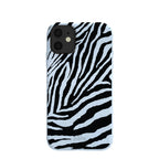 Powder Blue Zebra iPhone 11 Case