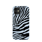 Powder Blue Zebra iPhone 12 Mini Case