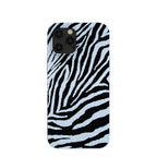 Powder Blue Zebra iPhone 12 Pro Max Case